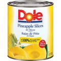 Dole Pineapple Slices, #10 can