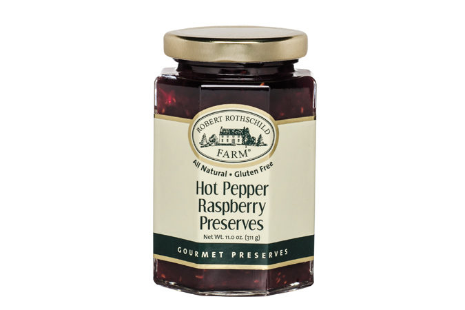 Robert Rothschild Farm Hot Pepper Raspberry Preserves, 10.5 oz - Demmerche