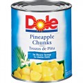 Dole Pineapple Chucks In Juice #10 can