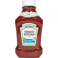 •Tomato Ketchup 
•Fits in the fridge door 
•44 oz bottles 
•3 ct